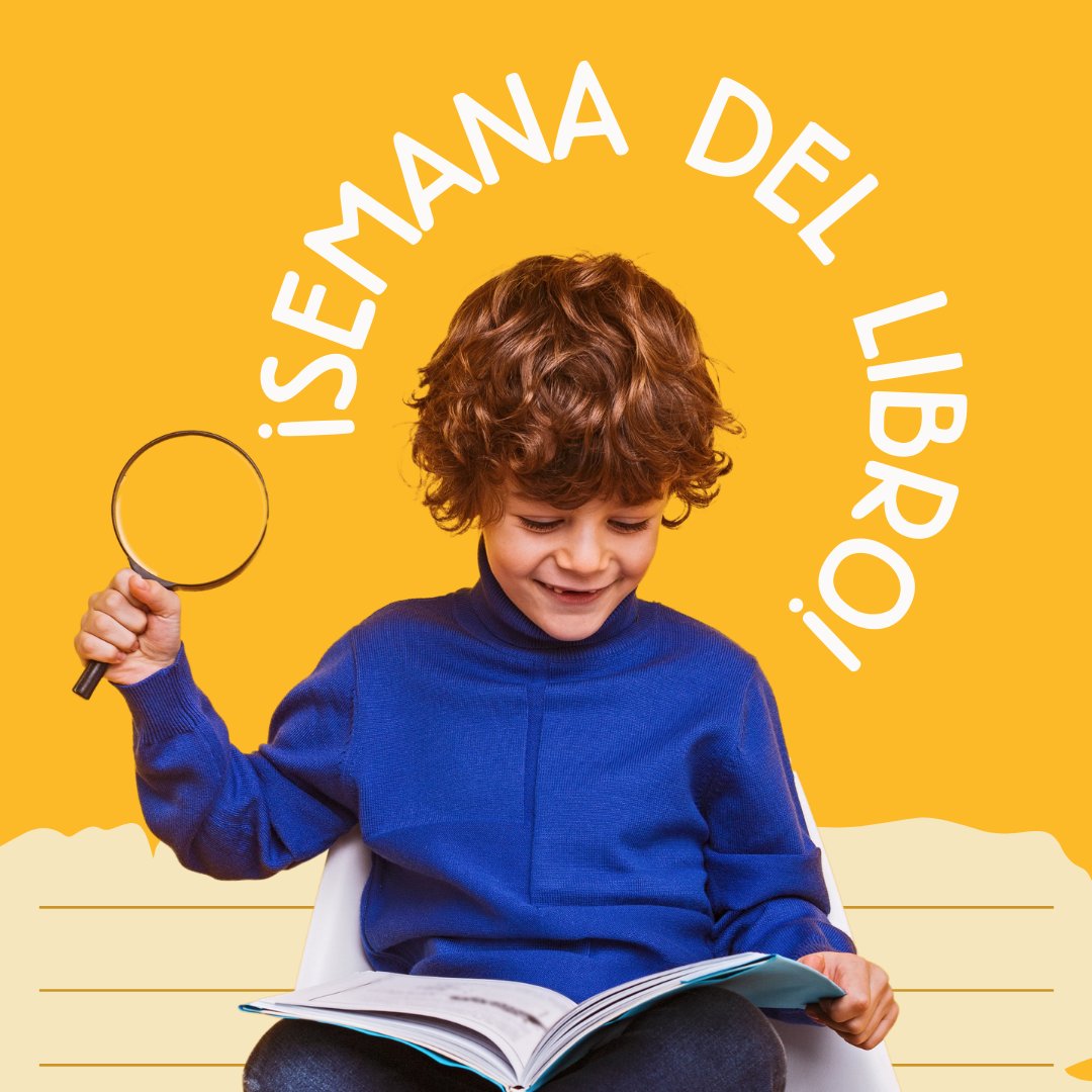 Seman del Libro en Mi Brontosaurio Azul