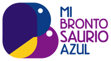 Mi Brontosaurio Azul
