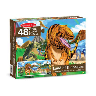Rompecabezas Dinosaurios 48 pza. - Mi Brontosaurio Azul