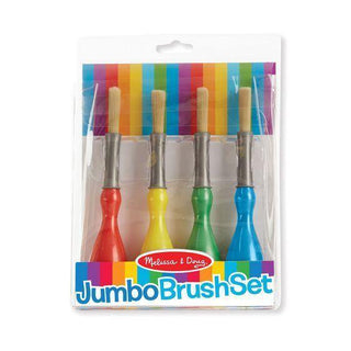 Set 4 brochas jumbo - Mi Brontosaurio Azul