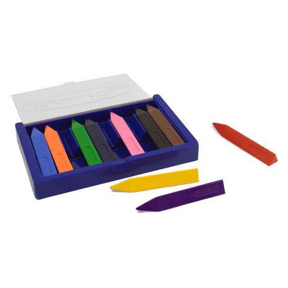 10 crayones jumbo - Mi Brontosaurio Azul