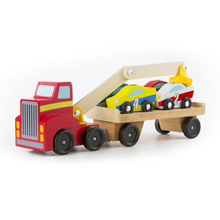 Carro transportador magnético - Melissa & Doug -Mi Brontosaurio Azul