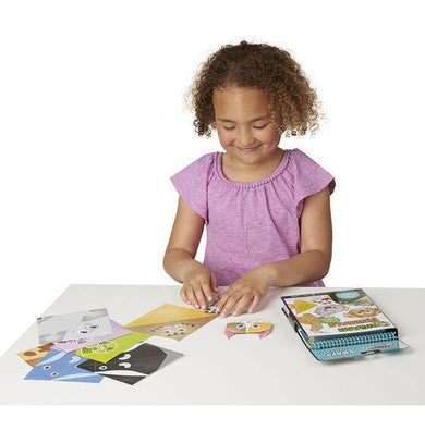 DYO origami - Mi Brontosaurio Azul