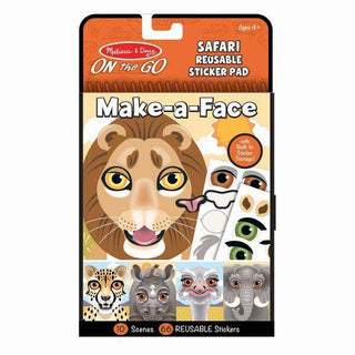 On the go - sticker pad safari - Mi Brontosaurio Azul