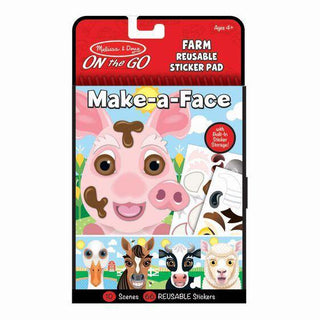 On the go - sticker pad granja - Mi Brontosaurio Azul