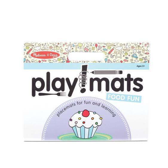 Pad actividades playmats comida - Mi Brontosaurio Azul