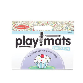 Pad actividades playmats comida - Mi Brontosaurio Azul