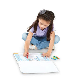Pad actividades playmats comida - Mi Brontosaurio Azul