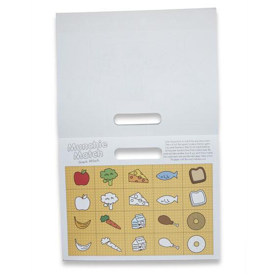 Pad actividades playmats comida - Mi Brontosaurio Azul