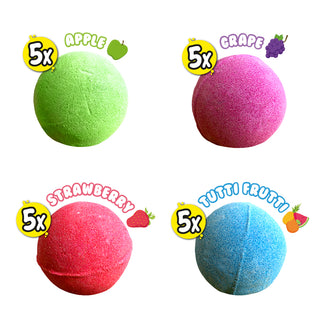 Baff Bombz: 4 Pack Round - 140gr - Zimpli Kids