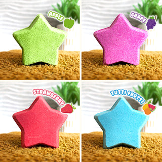 Baff Bombz: 4 Pack Star- 140gr - Zimpli Kids