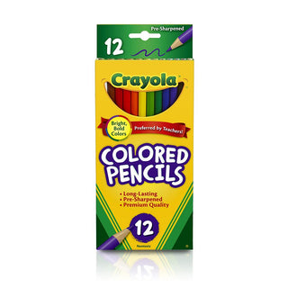 Crayola colores largos - cajita x 12 uds.