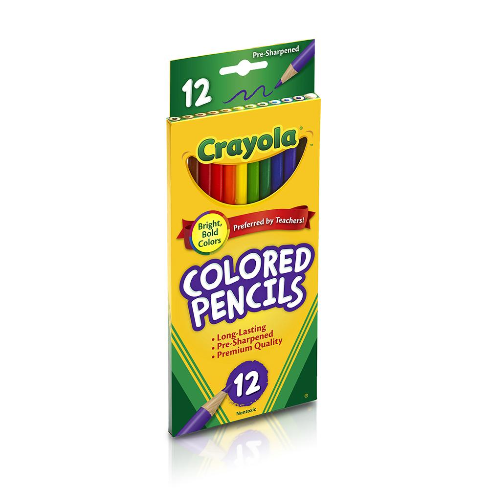 Crayola colores largos - cajita x 12 uds.