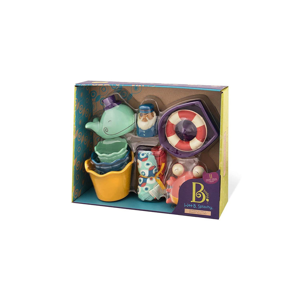 Set para la tina - Mi Brontosaurio Azul