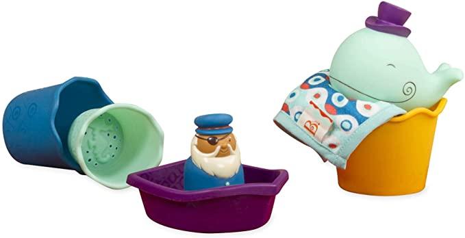 Set para la tina - Mi Brontosaurio Azul