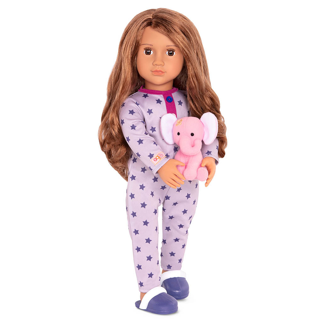 Muñeca Regular María - Mi Brontosaurio Azul