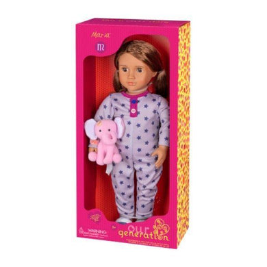 Muñeca Regular María - Mi Brontosaurio Azul