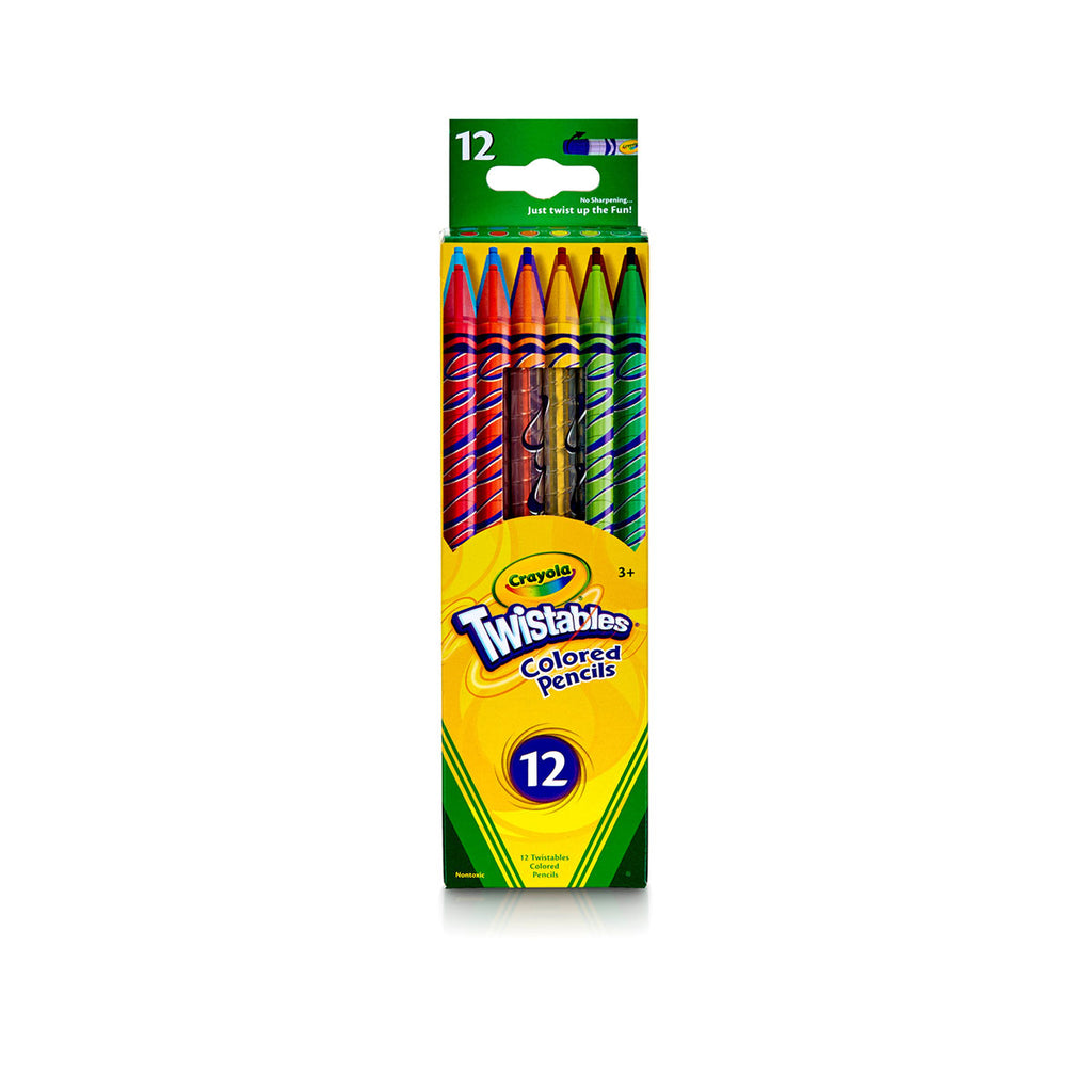 Crayola colores retráctiles - cajita x 12 uds.