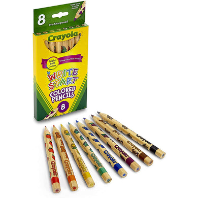 Crayola colores hexagonales jumbo write star - cajita x 8 uds.