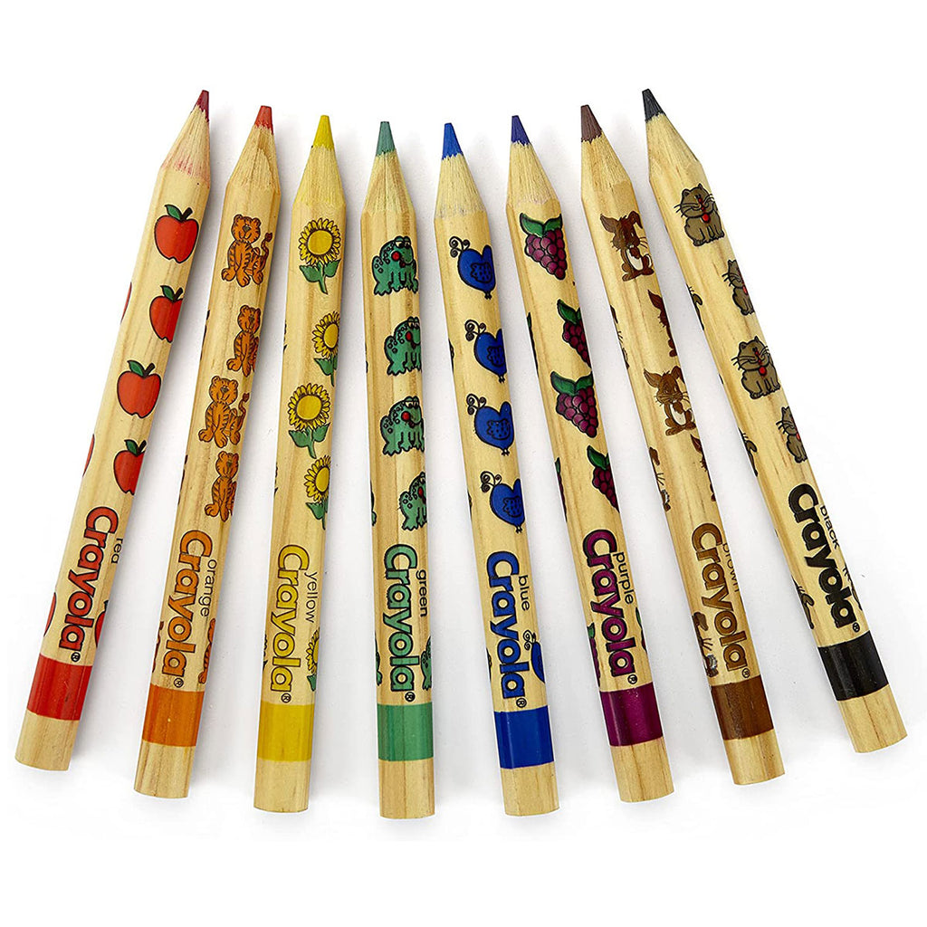 Crayola colores hexagonales jumbo write star - cajita x 8 uds.