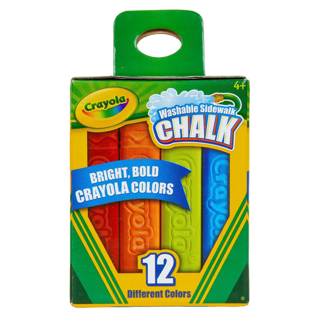 Crayola tizas jumbo lavables - cajita x 12 uds. - Mi Brontosaurio Azul
