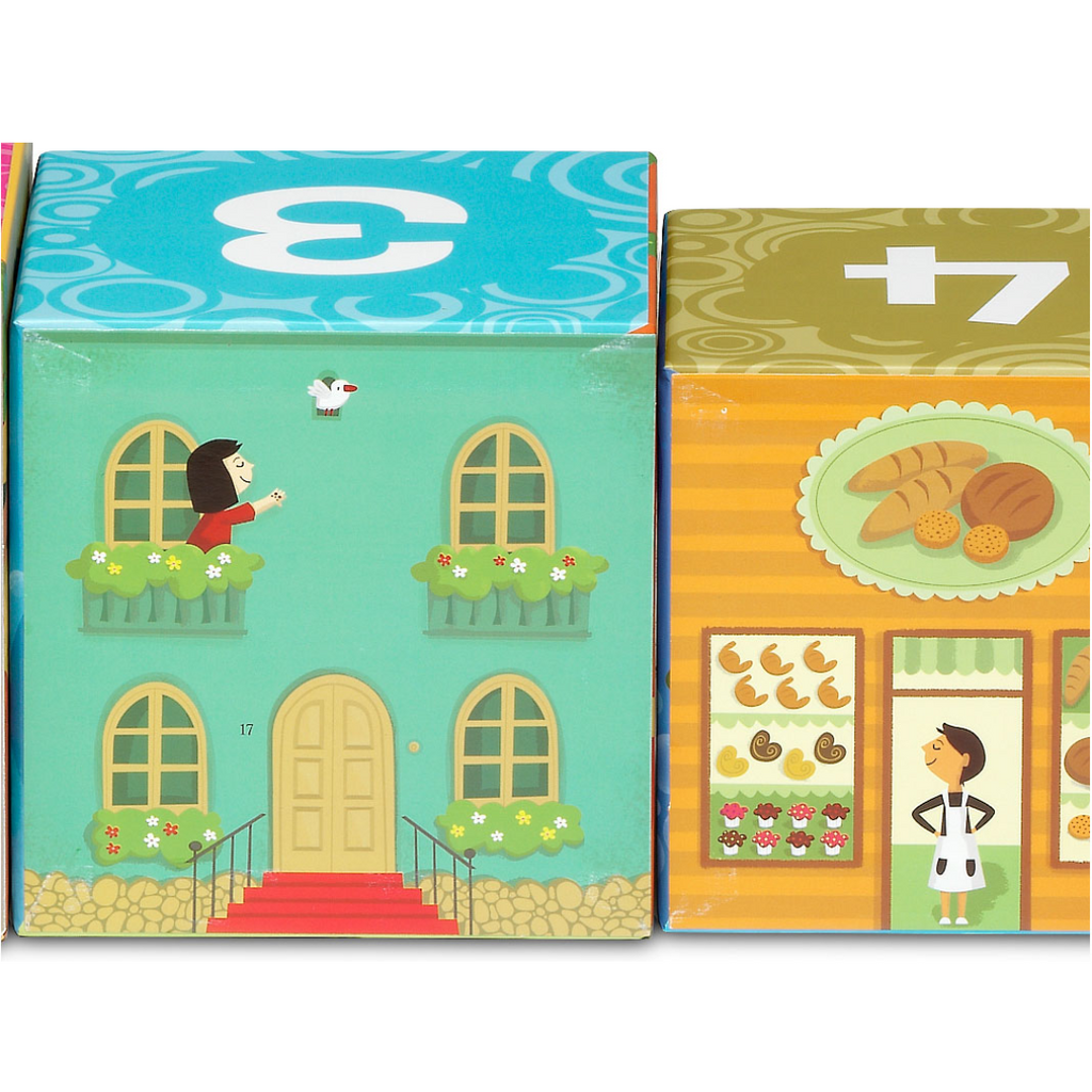 Cubos Apilables de cartón