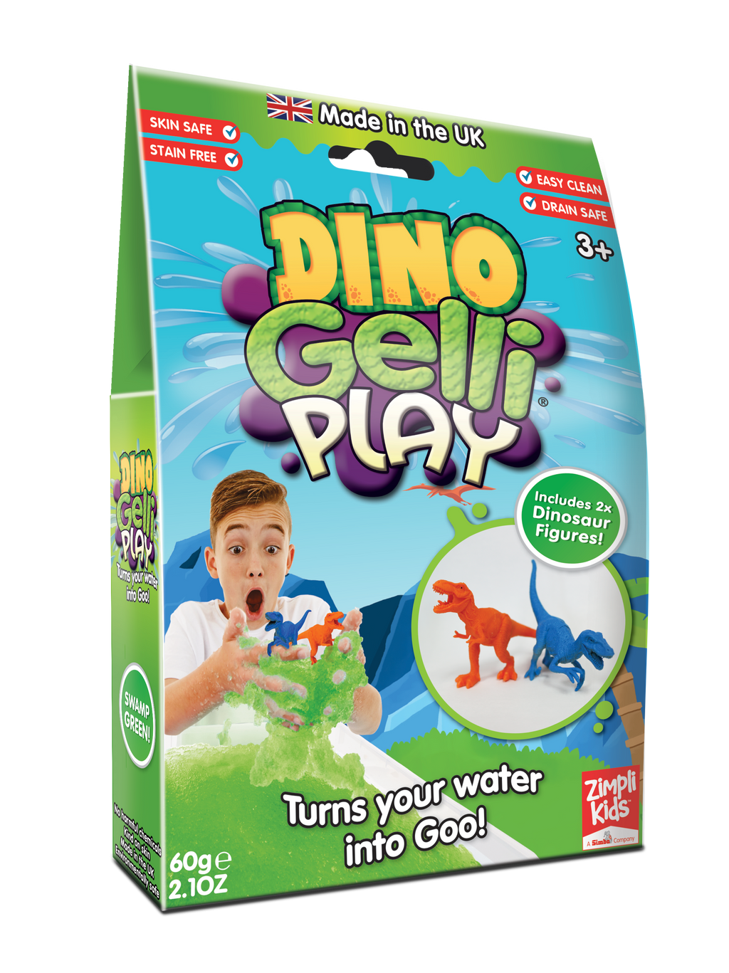 Dino Gelli Play - 60gr - Zimpli Kids