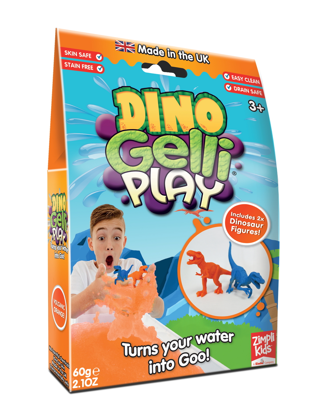 Dino Gelli Play - 60gr - Zimpli Kids