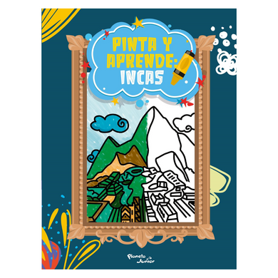 Pinta y aprende: Incas