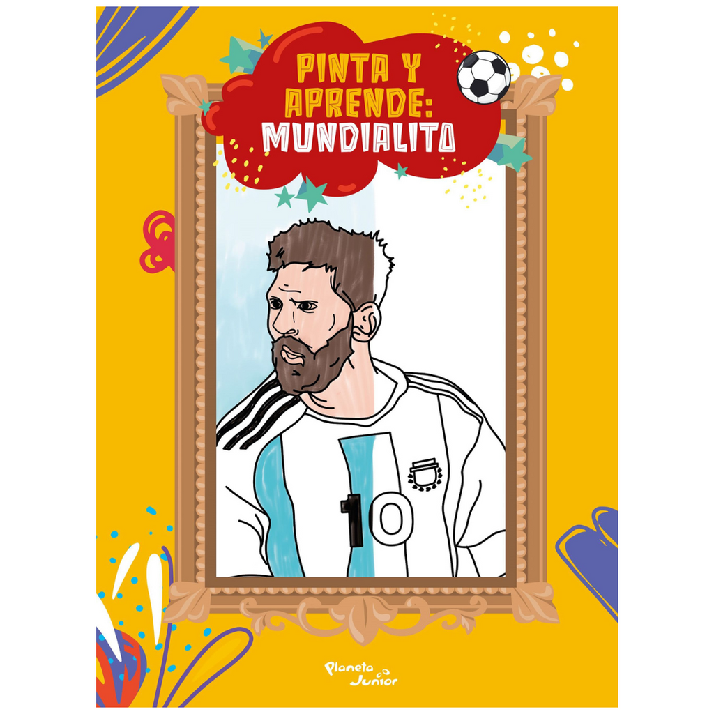 Pinta y aprende: Mundialito