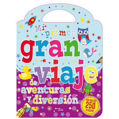 Mi primer gran viaje de aventuras y diversión con pad de stickers