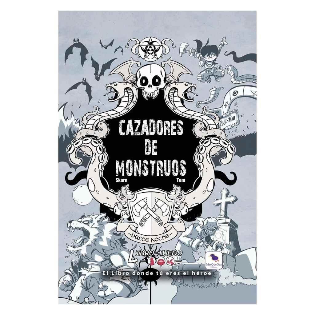 Libro-Juego Cazadores de monstruos