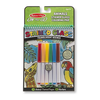 On the go - vitral animales