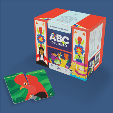Juego de memoria ABC del Perú