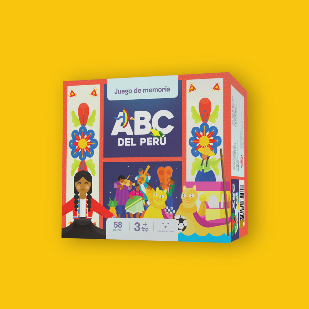 Juego de memoria ABC del Perú