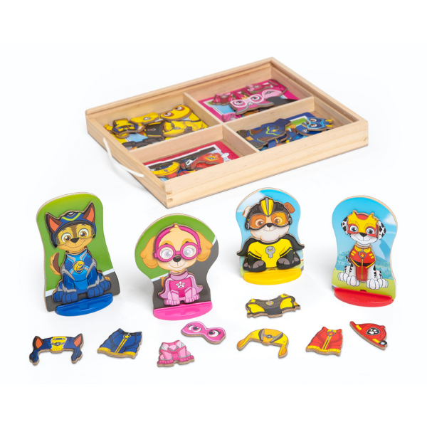 Figuras magnéticas para vestir Paw Patrol