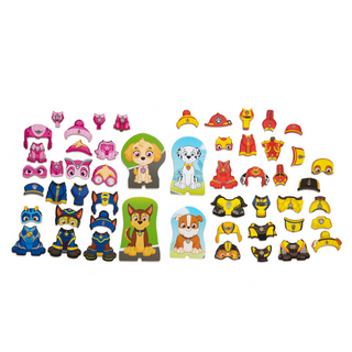Figuras magnéticas para vestir Paw Patrol
