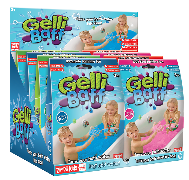 Gelli Baff Mixed Colours (1 use) - 300gr - Zimpli Kids
