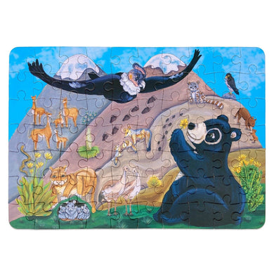 Rompecabezas Sierra Peruana 70 pza. - Mi Brontosaurio Azul