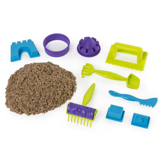 Kinetic Sand set día de playa - Mi Brontosaurio Azul