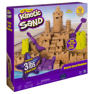 Kinetic Sand set castillo de arena grande - Mi Brontosaurio Azul