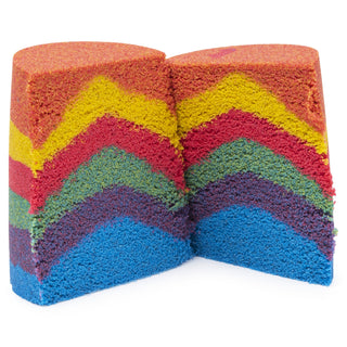 Kinetic Sand set rainbow mix
