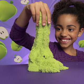 Kinetic Sand bolsa de colores y aromas - Mi Brontosaurio Azul