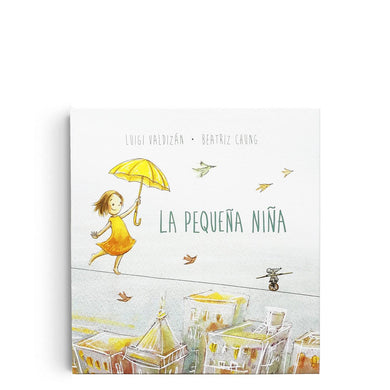 La pequeña niña - Mi Brontosaurio Azul