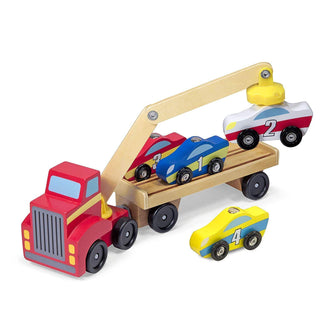 Carro transportador magnético - Mi Brontosaurio Azul