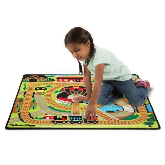 Alfombra de tren | Melissa & Doug - Mi Brontosaurio Azul