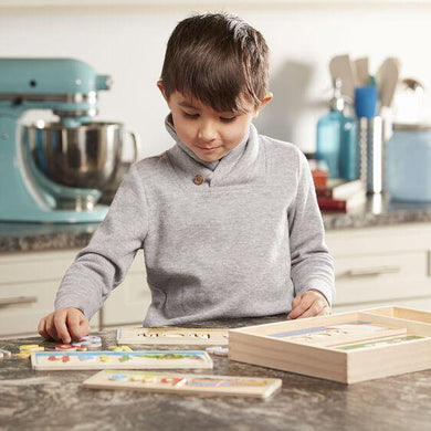 Mira y deletrea 50 pza. - Mi Brontosaurio Azul