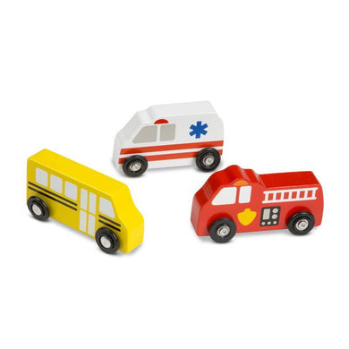 Set vehículos de ciudad - Mi Brontosaurio Azul