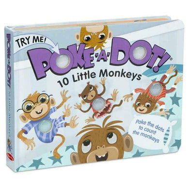 Libro Poke a Dot - 10 monitos