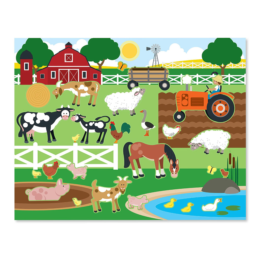 Pad de stickers reusables habitantes
